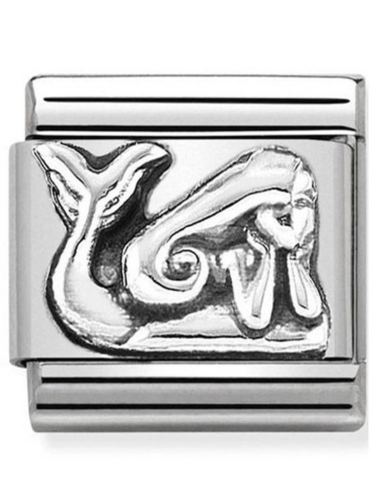 Maillon Nomination classic sirène en Argent