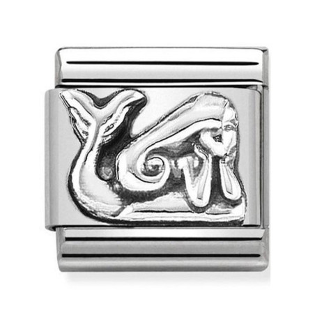 Maillon Nomination classic sirène en Argent
