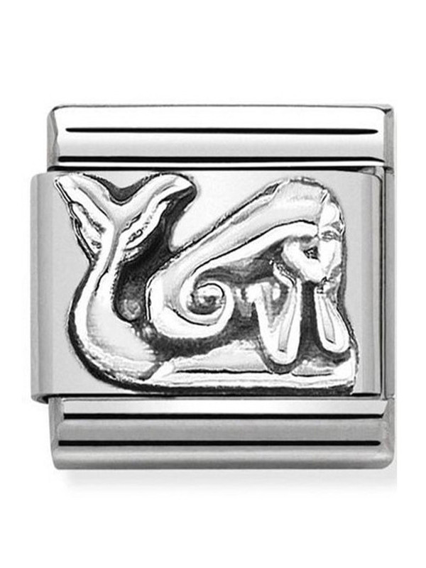 Maillon Nomination classic sirène en Argent