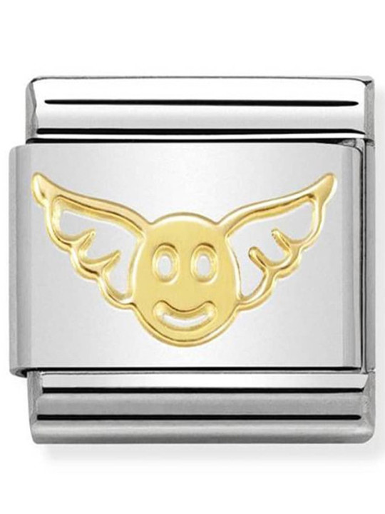 Maillon Nomination classic paix et smiley