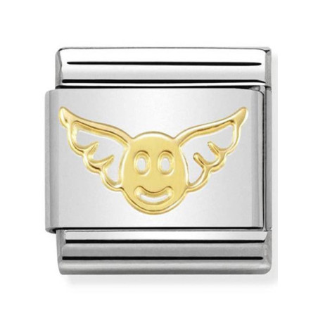 Maillon Nomination classic paix et smiley