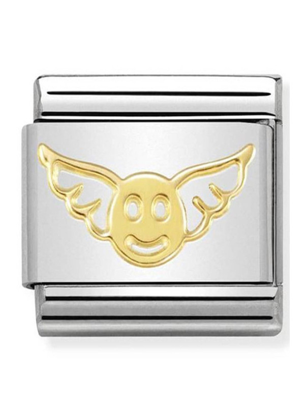 Maillon Nomination classic paix et smiley