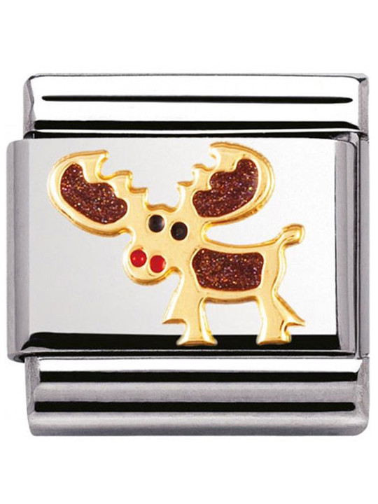 Maillon Nomination classic renne de noël