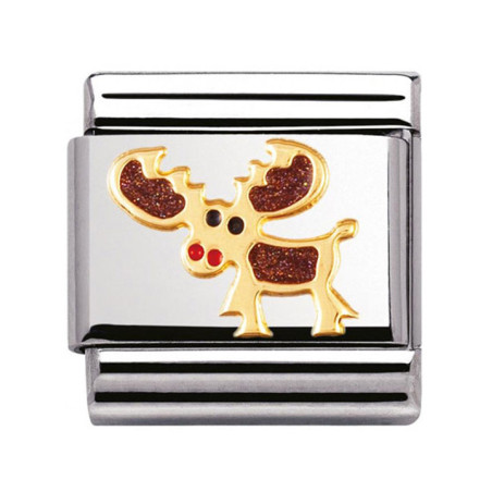 Maillon Nomination classic renne de noël