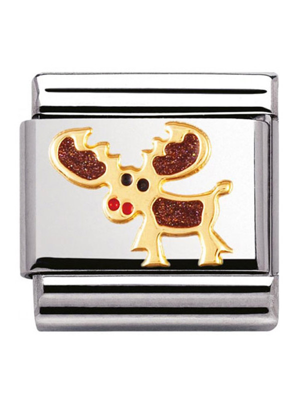 Maillon Nomination classic renne de noël