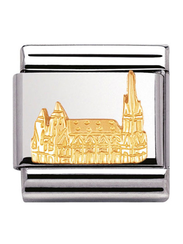 Maillon Nomination classic Cathédrale de vienne en relief