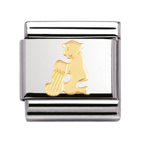 Maillon Nomination classic signe du zodiaque Verseau