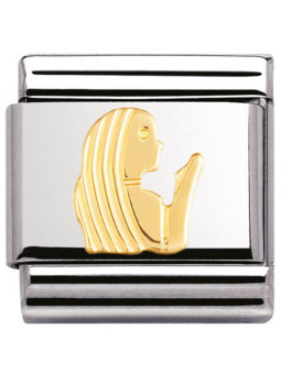 Maillon Nomination classic signe du zodiaque Vierge