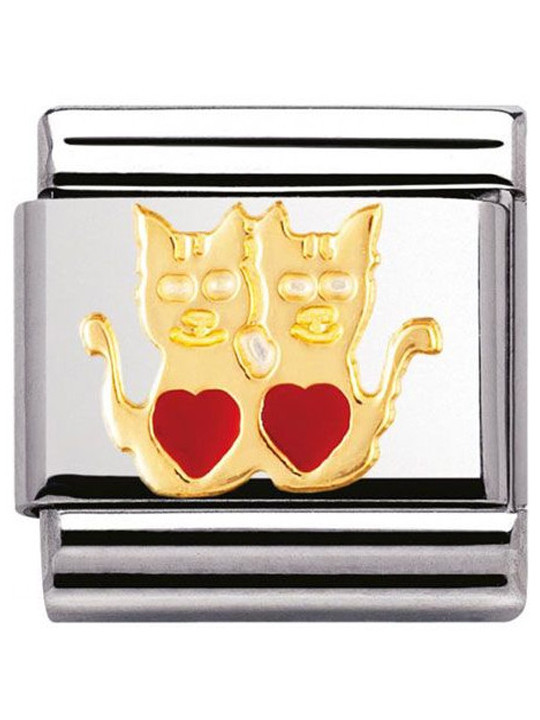 Maillon Nomination classic chats amoureux