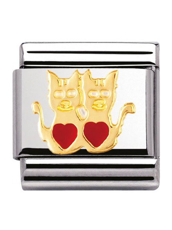 Maillon Nomination classic chats amoureux