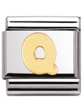 Maillon Nomination classic Lettre Q standard Or 