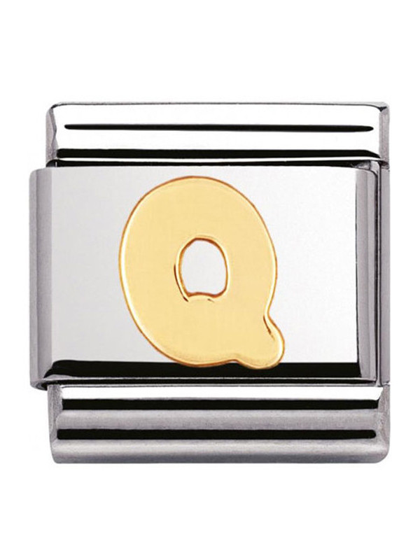 Maillon Nomination classic Lettre Q standard Or