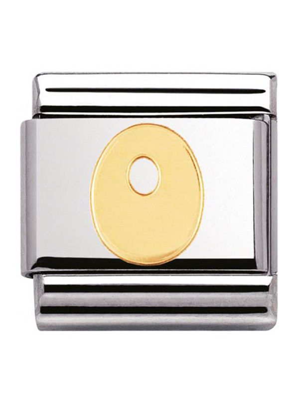 Maillon Nomination classic Lettre O standard Or