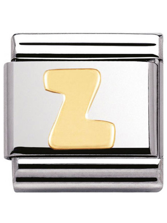 Maillon Nomination classic Lettre Z standard Or