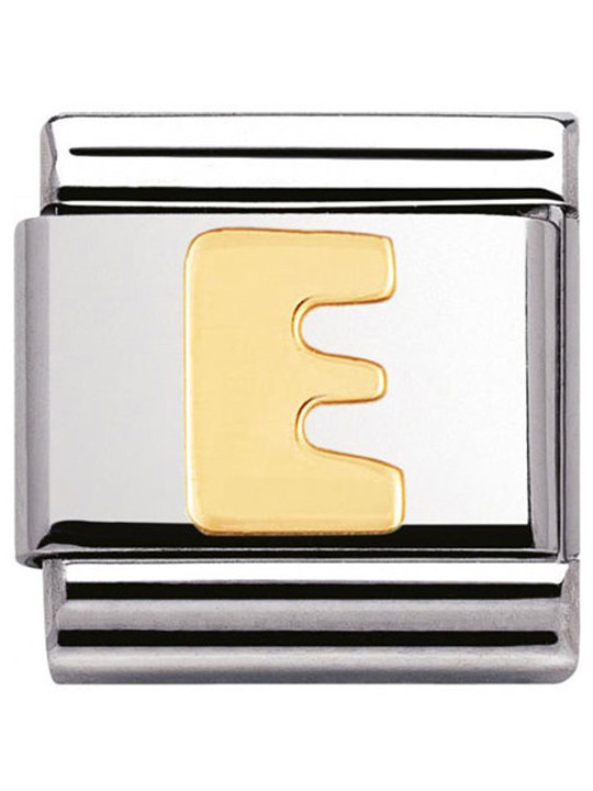 Maillon Nomination classic Lettre D standard Or