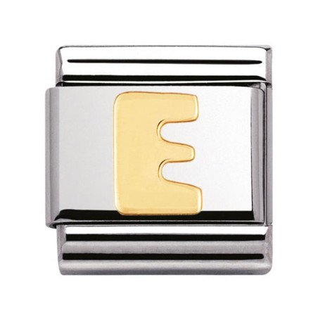 Maillon Nomination classic Lettre D standard Or