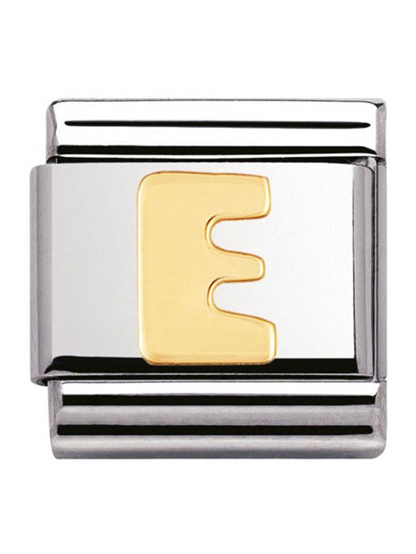Maillon Nomination classic Lettre D standard Or