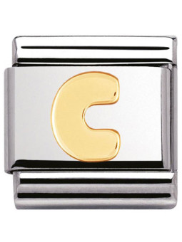 Maillon Nomination classic Lettre C standard Or