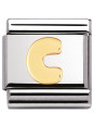 Maillon Nomination classic Lettre C standard Or