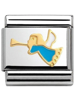 Maillon Nomination classic ange à la trompette