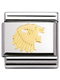 Maillon Nomination classic signe du zodiaque Lion