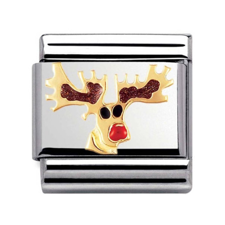 Maillon Nomination classic renne de noël