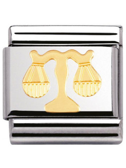 Maillon Nomination classic signe du zodiaque Balance