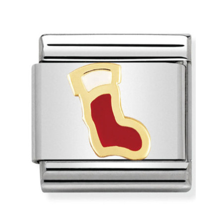 Maillon Nomination classic chaussette de noel