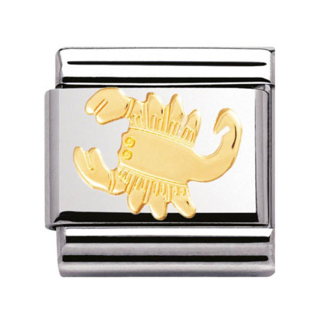 Maillon Nomination classic signe du zodiaque Scorpion