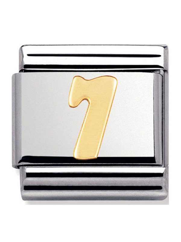 Maillon Nomination classic chiffre 7 en Or