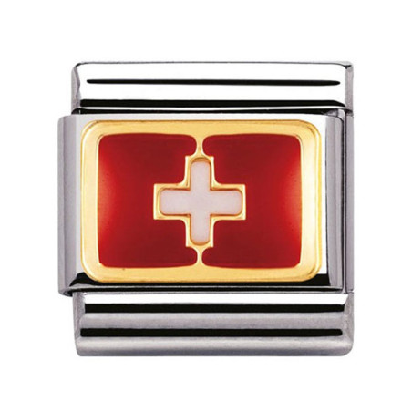 Maillon Nomination classic drapeau Suisse