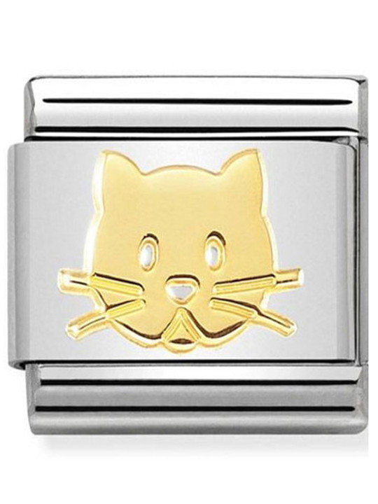 Maillon Nomination classic chaton en Or