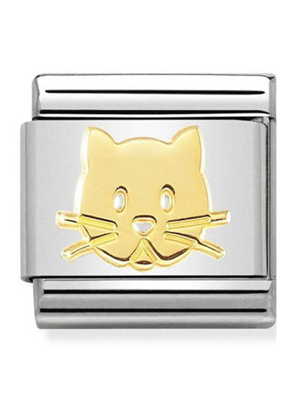 Maillon Nomination classic chaton en Or