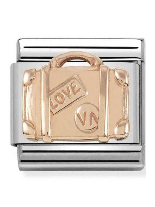 Maillon Nomination classic relief valise de voyage