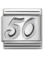 Maillon Nomination classic 50 en Argent