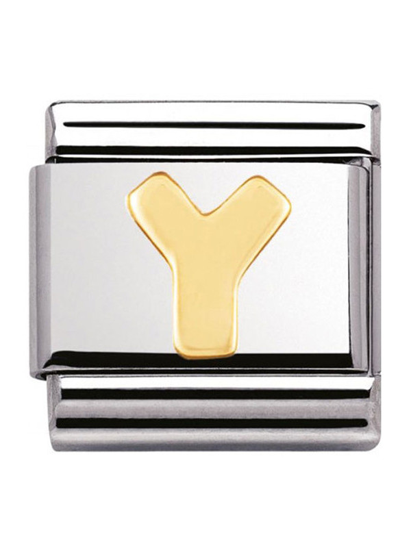 Maillon Nomination classic Lettre Y standard Or