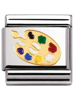 Maillon Nomination classic palette de peintre