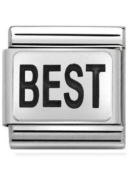 Maillon Nomination classic Best en Argent