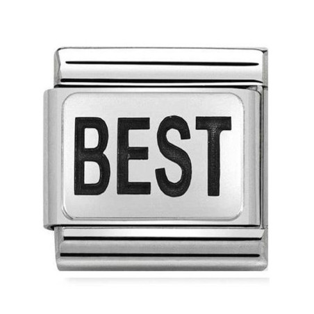 Maillon Nomination classic Best en Argent