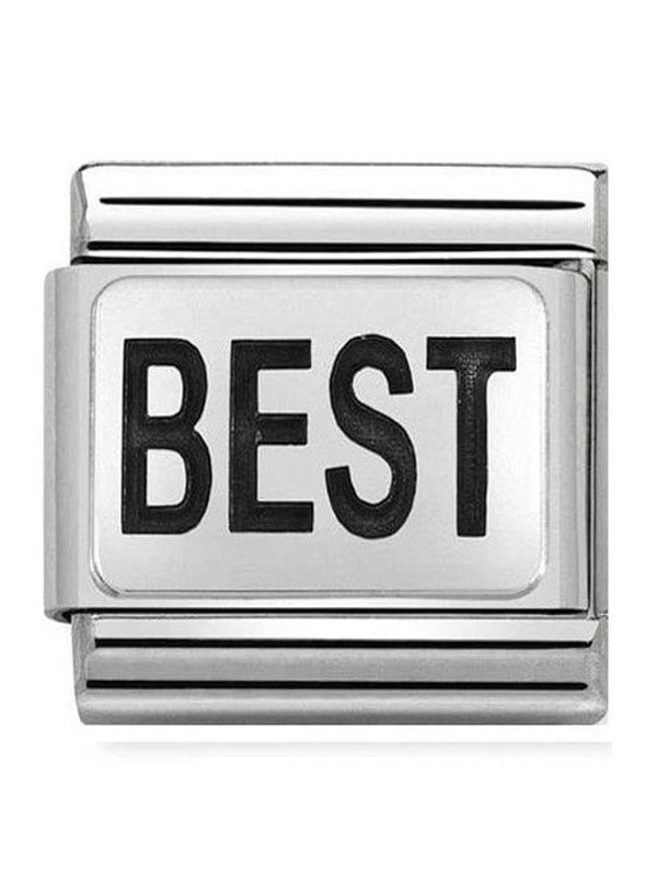 Maillon Nomination classic Best en Argent