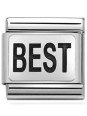 Maillon Nomination classic Best en Argent