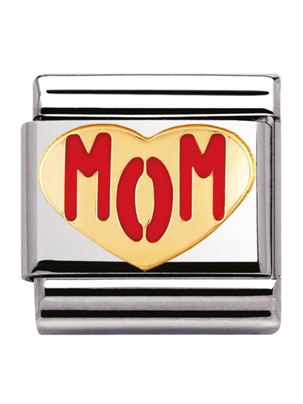 Maillon Nomination classic mom coeur