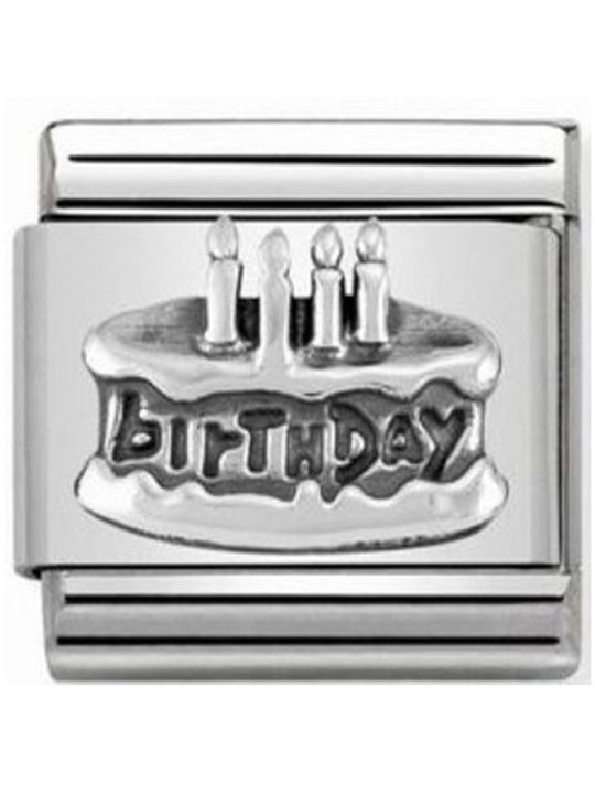 Maillon Nomination classic gateau en Argent