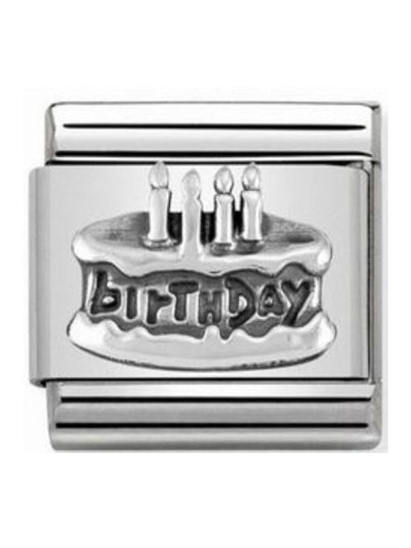 Maillon Nomination classic gateau en Argent