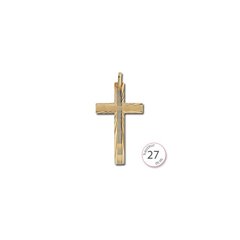 Pendentif croix en Or - 001401