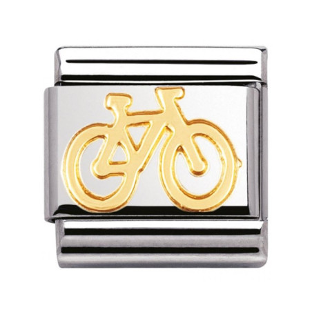 Maillon Nomination classic vélo en Or