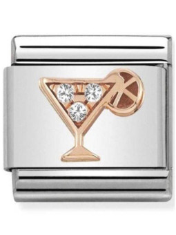 Maillon Nomination classic cocktail Or rose