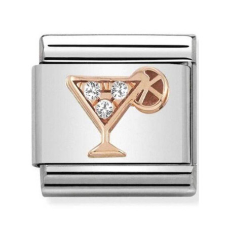 Maillon Nomination classic cocktail Or rose