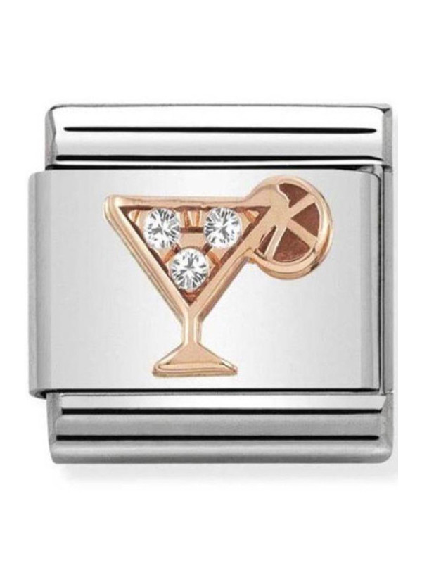 Maillon Nomination classic cocktail Or rose