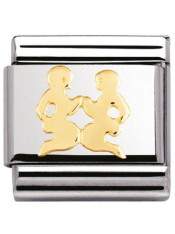 Maillon Nomination classic signe du zodiaque Gémeaux